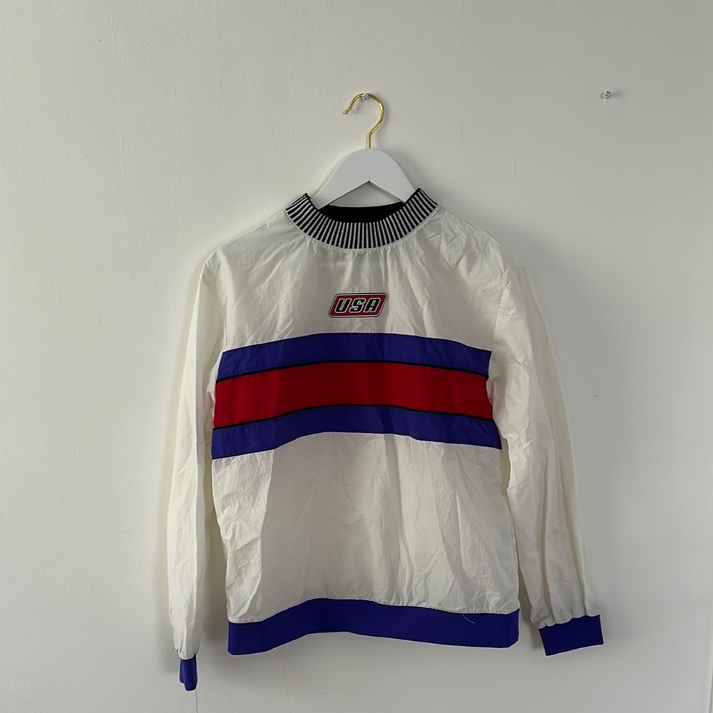 USA Striped Long Sleeve Shirt